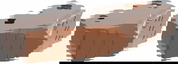 Spade Drill Insert: 74.00 mm Dia, Seat Size 5, Cobalt, 144 deg Point